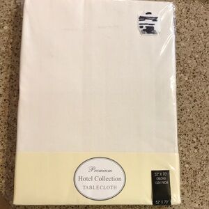 Hotel Collection Cream Tablecloth 52x70